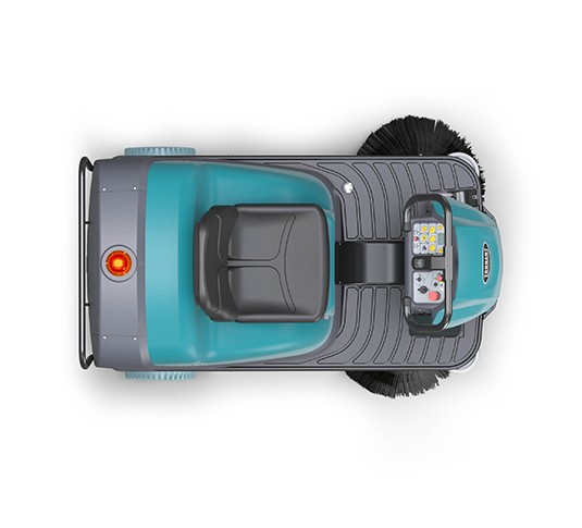 S680 Compact Battery Ride-On Sweeper alt 2